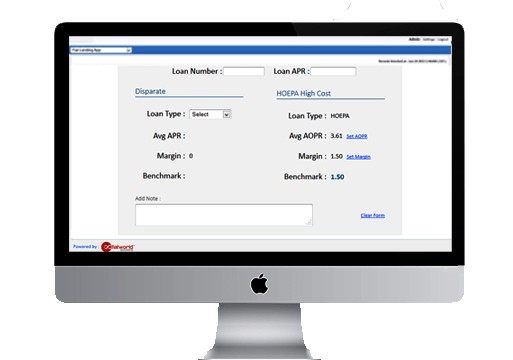 Mortgage Dashboard Loan Application Details